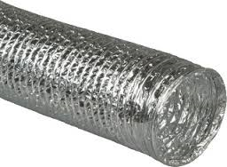 Aluminium Flex Laminaat Ø 125 mm L = 10 meter