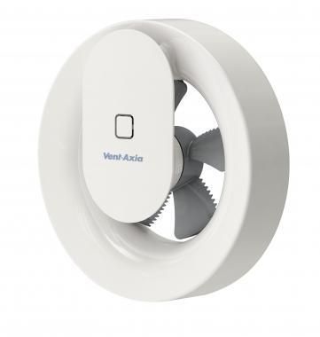 Badkamer ventilator Svara met timer, vocht-, temperatuur- en lichtsensor Ø100 - Ø 125 mm